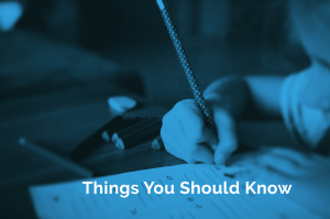 Things you should know blue